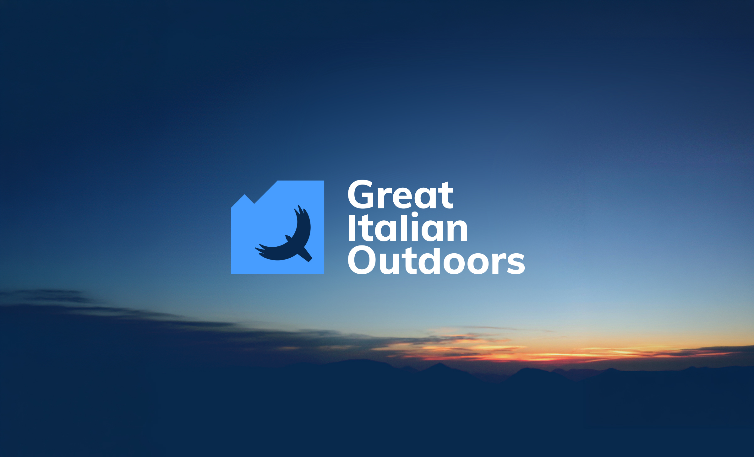 Great Italian Outdoor - logo design Davide Onida