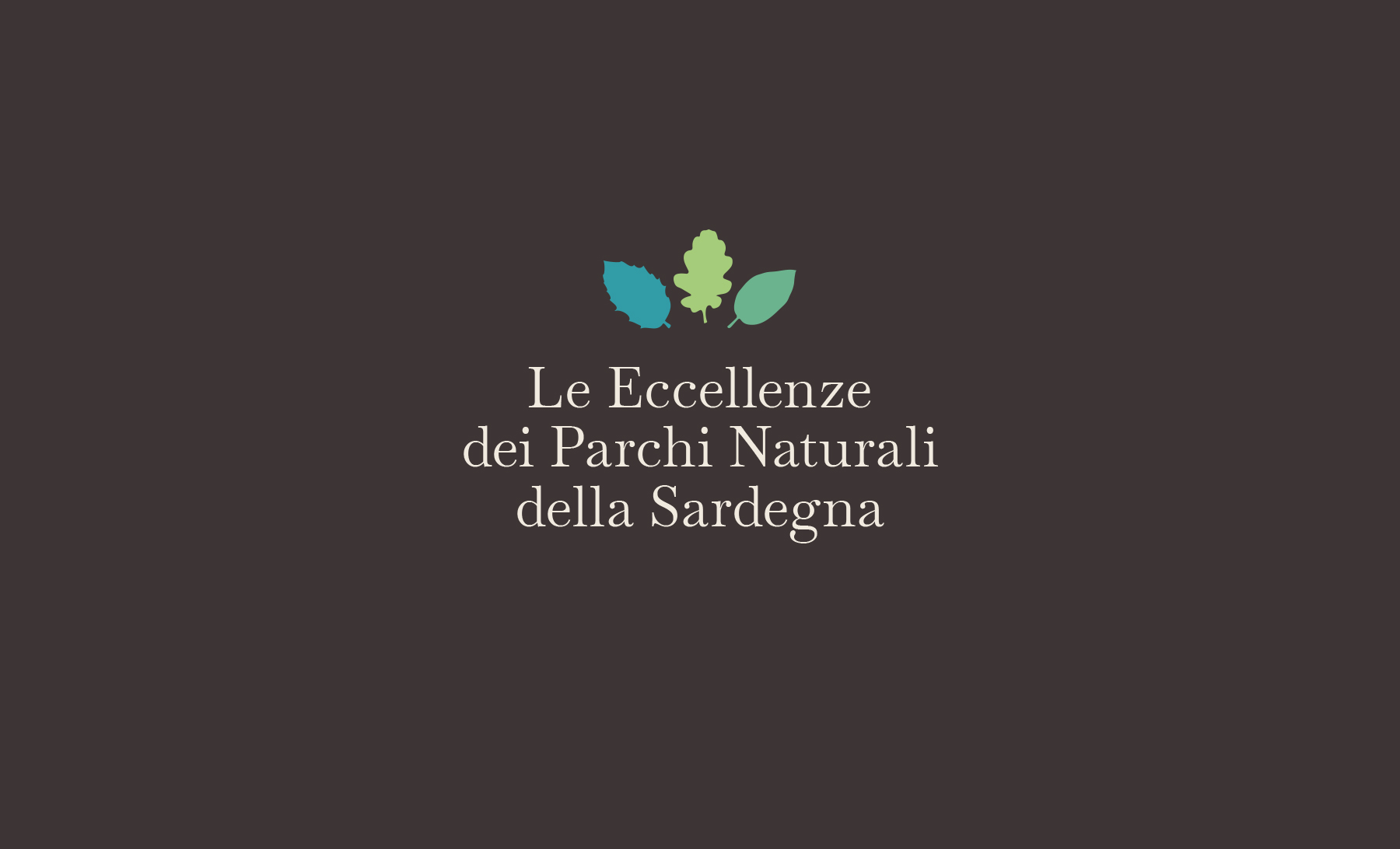 Le Eccellenze dei Parchi Naturali della Sardegna - logo design Davide Onida